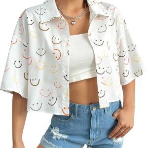 Shirt for Women | Crop Shirt for Women Stylish Western | Short Shirt for Women