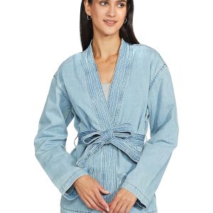 Marks & Spencer Polyester Women's Mid-Thigh A-Line Coat